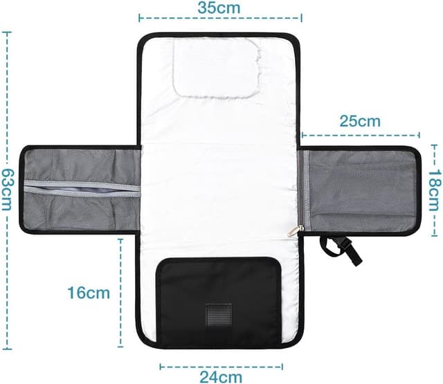 Detalle 2 de Lekebaby changing mat travel 63 x 35 cm