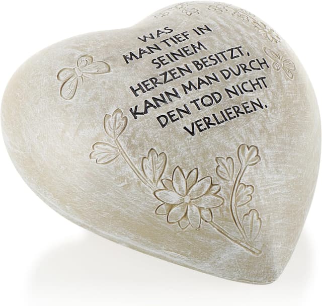 Thumbnail 4 de COM-Four décoration funéraire cœur 15 cm