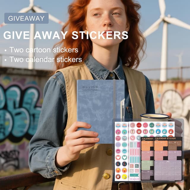 Thumbnail 6 de Holderzwu Akademischer Kalender 2026 Tagesplaner