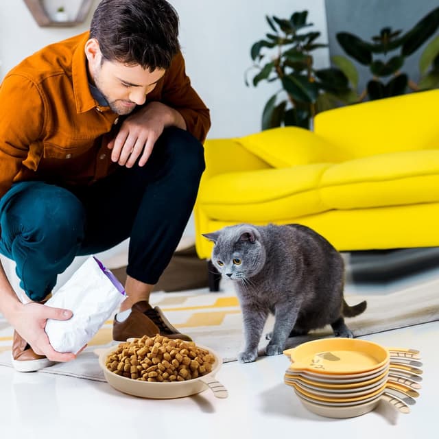 Thumbnail 5 de KATIMI 9 Pack Whisker Friendly Cat Bowls