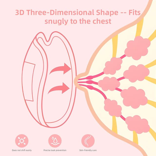 Thumbnail 4 de Carehabi 100 coussinets d'allaitement ultra-fins đź‘¶