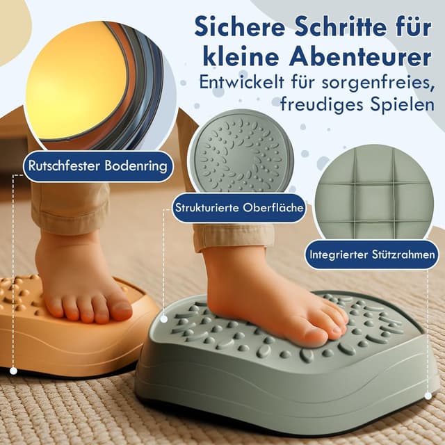 Detalle 2 de Lehoo Castle Balanciersteine Set für Kinder