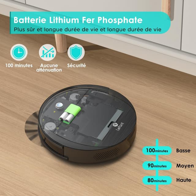 Thumbnail 4 de Lefant Robot Aspirateur Laveur ⚙