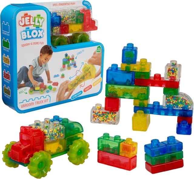 Imagen de Goliath Jelly Blox Vrroom! Truck Kit 35-piece set en OfertitasTOP