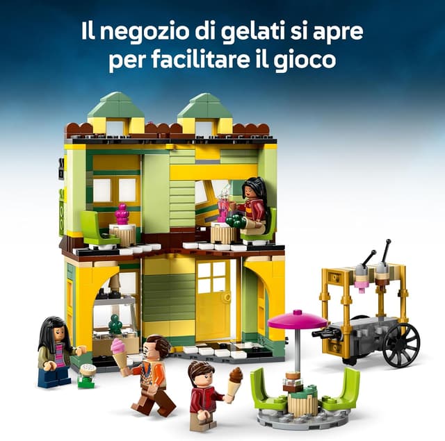 Detalle de LEGO 76452 Accessori Quidditch e Gelateria per bambini 🧩