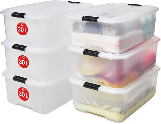 Detalle de Iris Ohyama Boite Rangement 30L TB-30