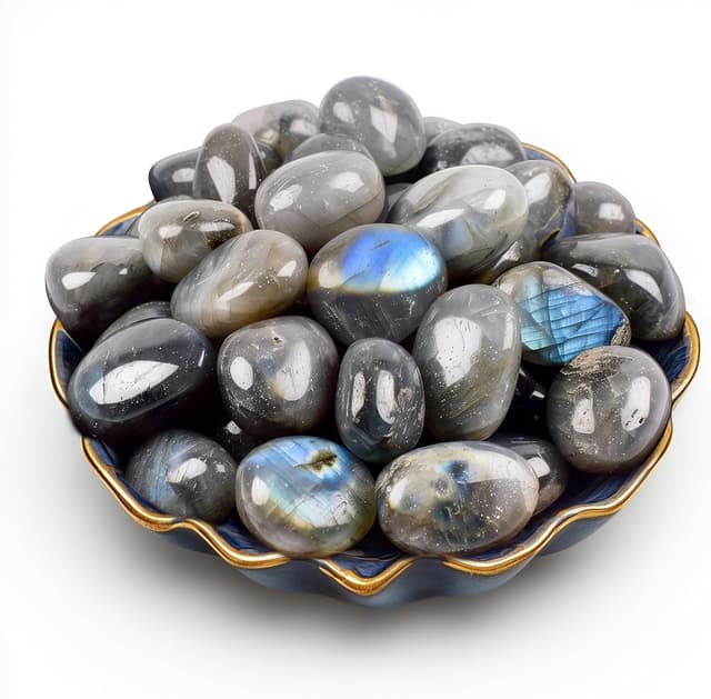 Thumbnail 5 de SigMntun Polished Stone Set Mahogany Obsidian 0.8" 🪨