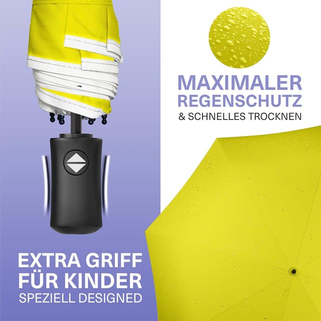 Thumbnail 3 de STYNGARD Regenschirm automatik Kinder Schulranzenmodell ☂