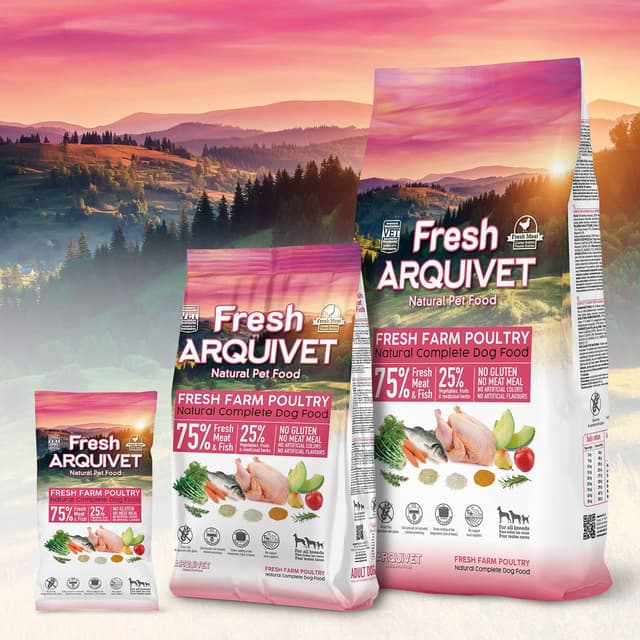 Detalle de Fresh Farm Poultry 2,5 kg per cani