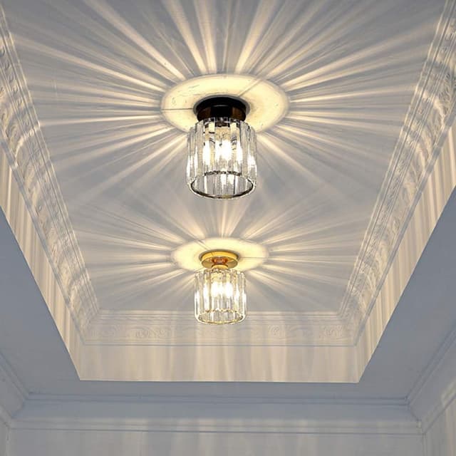 Thumbnail 6 de FRIXCHUR mini crystal chandelier E27