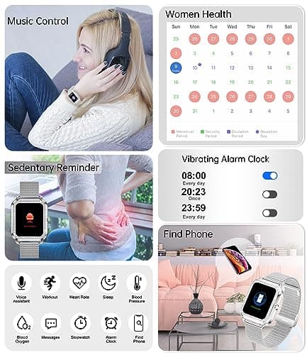Thumbnail 5 de Erkwei montre connectée femme 1,59"