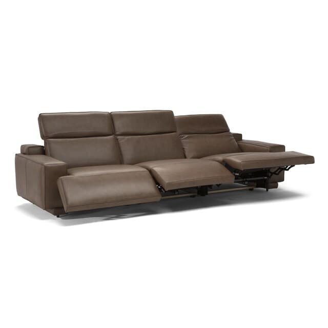 Detalle de Natuzzi Iago sofá 3 plazas 3 asientos relax 3 plazas