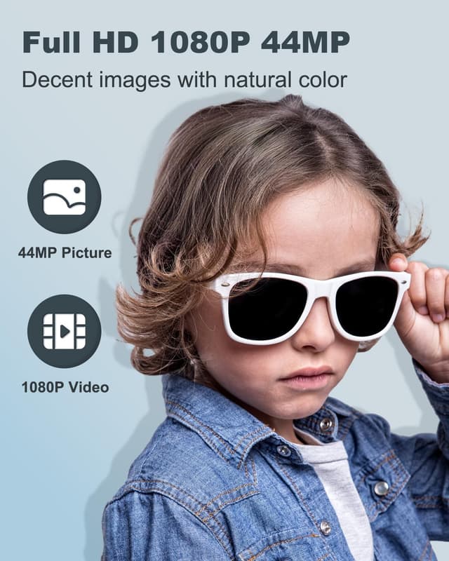 Detalle 2 de CAMKORY Digital Camera 1080P 44MP Compact with 16X Digital Zoom (Anti-shake) – Black