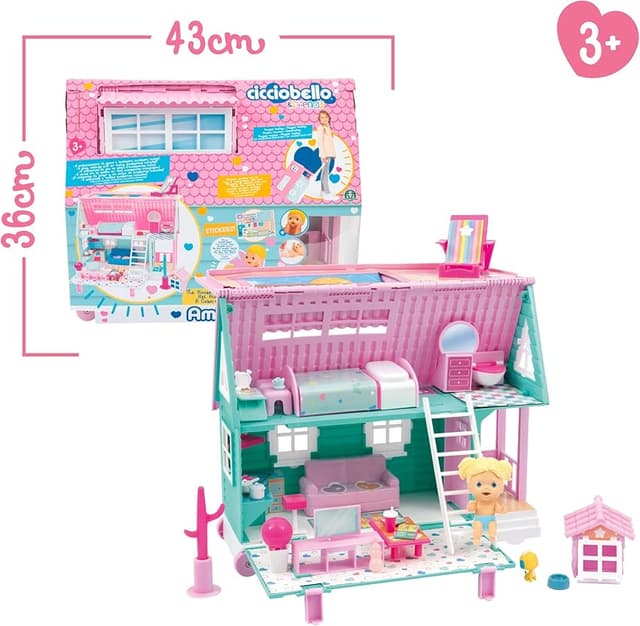 Thumbnail 1 de Cicciobello Amicicci casa juguete 3 años 🏠
