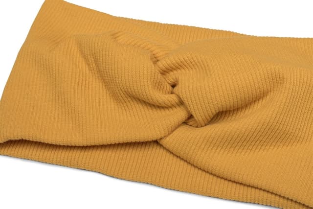 Detalle 2 de styleBREAKER Fascia per capelli a coste sottili con nodo da donna