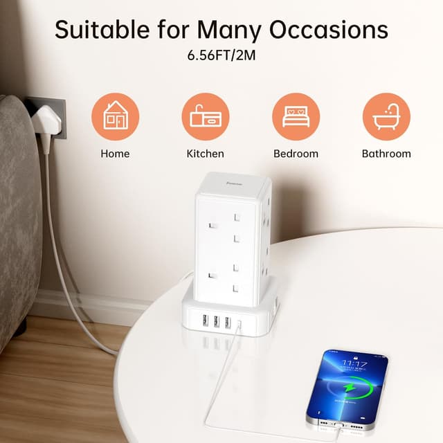 Thumbnail 6 de Tower Extension Lead 13A 3250W