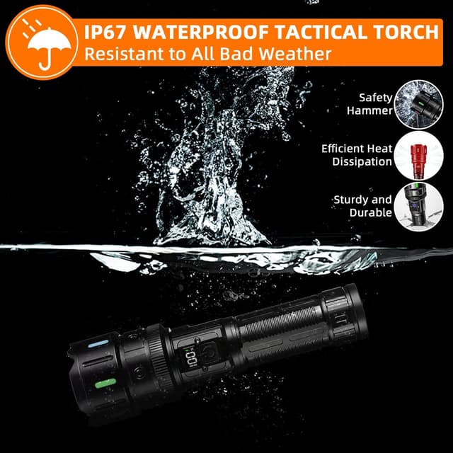 Thumbnail 5 de Azyvum XHM90.2 Torcia LED 1.200.000 lm