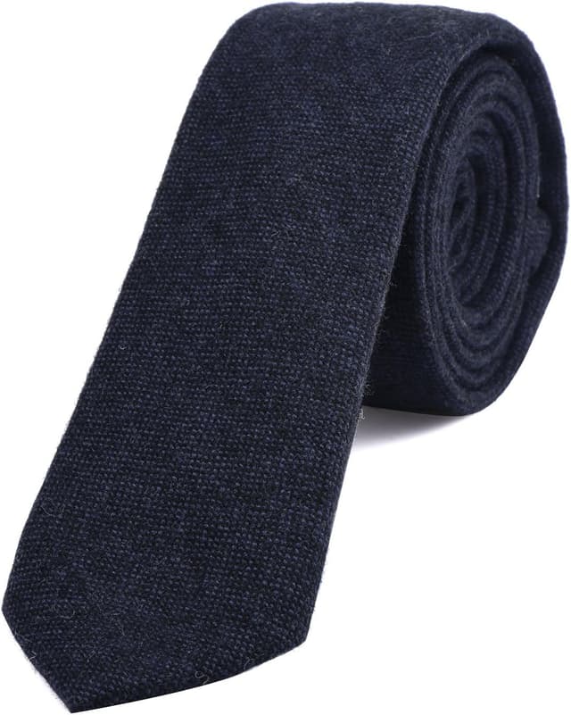 Detalle de DonDon cravatta stretta 6 cm cotone