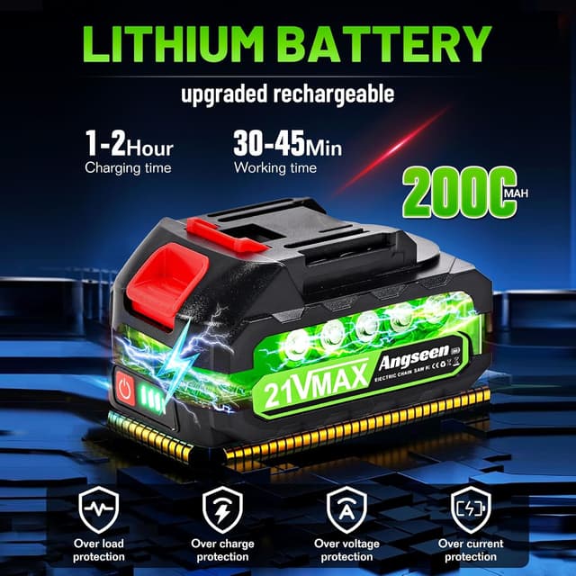 Detalle 2 de Mini Chainsaw 6 Inch 850W Cordless