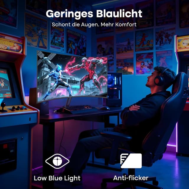 Thumbnail 5 de Amzfast AMZG27C1 Pro 27 Zoll Monitor