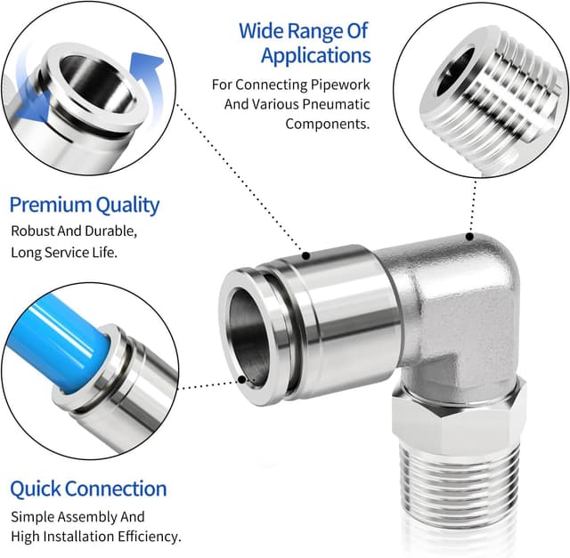 Thumbnail 2 de ERGAOBOY 2x10mm Rohr Ø x 1/8 BSP Edelstahl