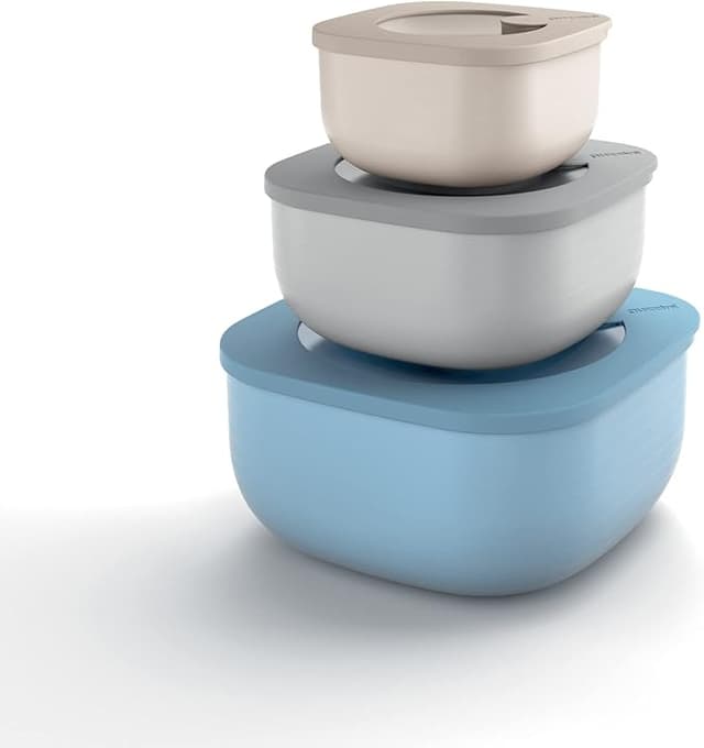 Imagen de Guzzini Kitchen Active Design, Set 3 Recipientes Herméticos🍱 en OfertitasTOP