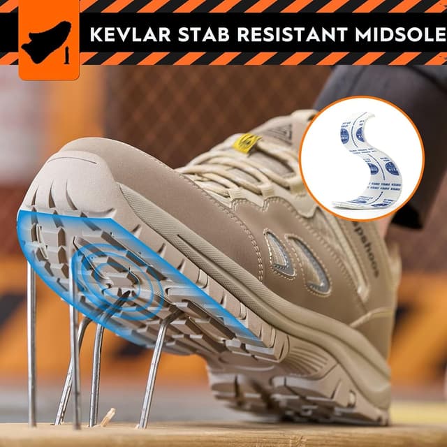 Thumbnail 4 de Scarpe antinfortunistiche S1P ESD con punta in acciaio