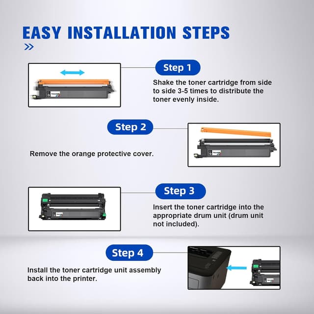 Thumbnail 6 de Q-image TN248XL – Pack 4 cartouches de toner compatibles pour Brother TN248 XL
