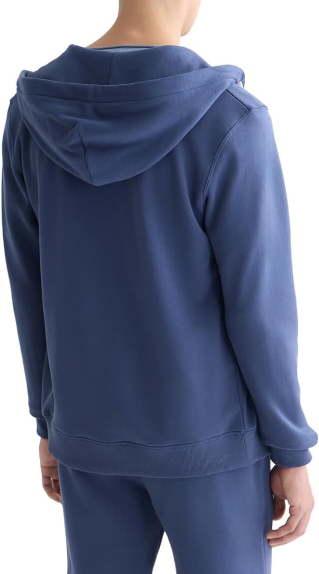 Detalle de Scotch & Soda Essential Badge Logo Hooded Sweatshirt: felpa con cappuccio da uomo