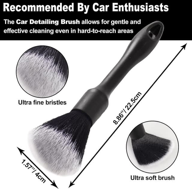 Thumbnail 4 de 7Pcs Car Wheel Brush Kit