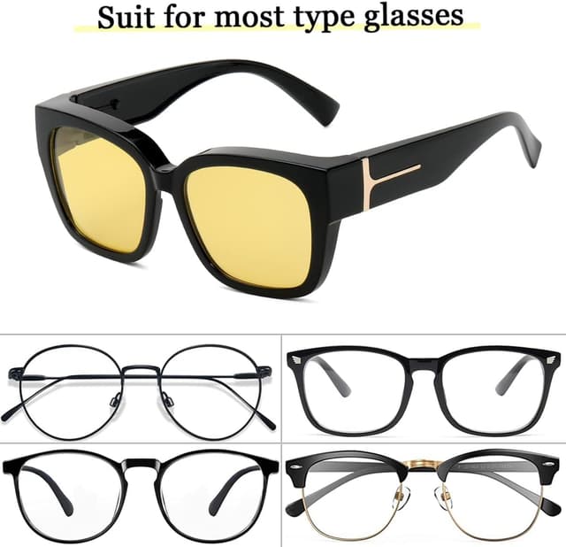 Detalle 1 de Polarised driving sunglasses for prescription, 55 mm