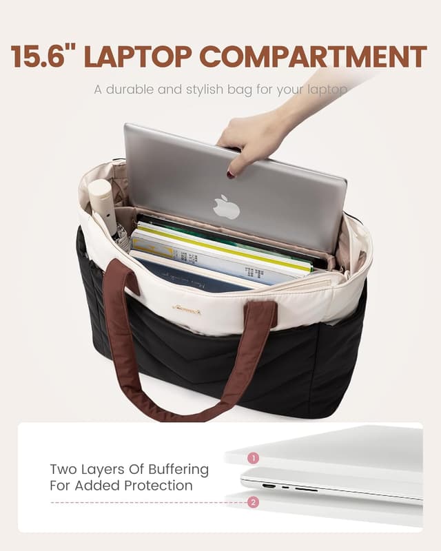 Detalle de LOVEVOOK Lightweight Tote Bag, 0.45 kg