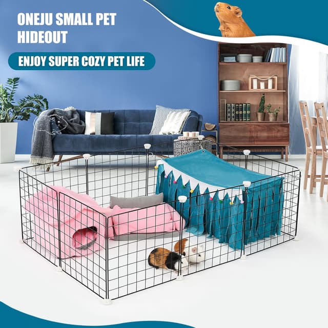 Thumbnail 6 de ONEJU Meerschweinchen Versteck 29 x 29 cm