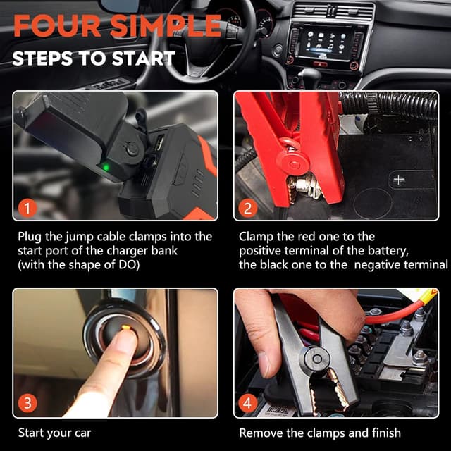 Detalle 2 de SYTUNG jump starter 2000A car booster pack