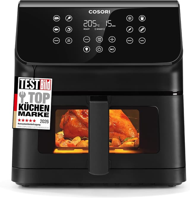 Imagen de COSORI Airfryer Heißluftfritteuse 6,2L mit Sichtfenster 🍟 en OfertitasTOP