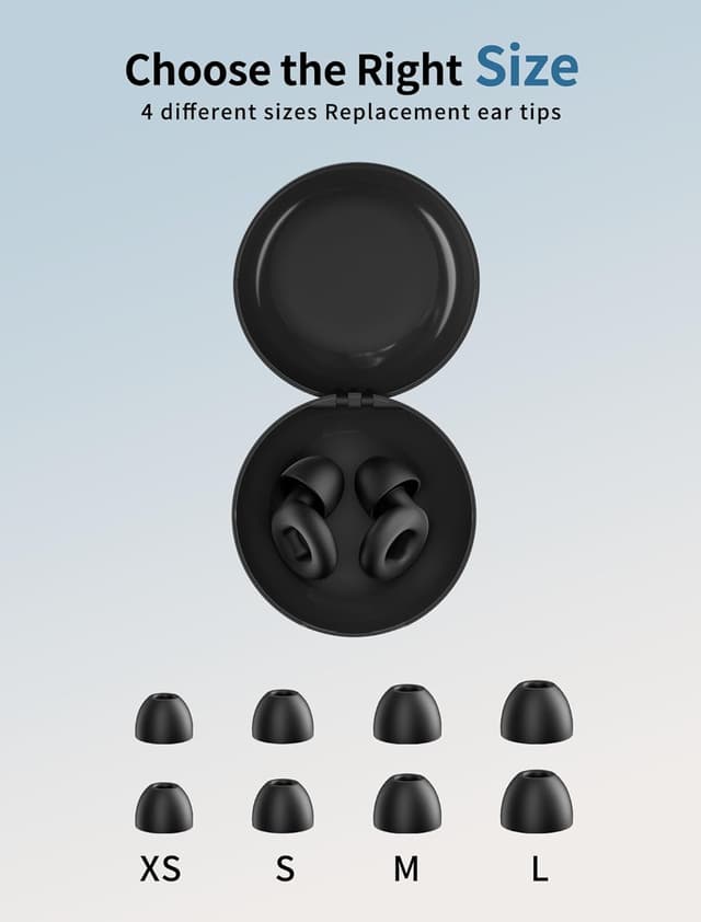Detalle 2 de NEUTYPECHIC Bouchons d'Oreilles Dormir Silicone