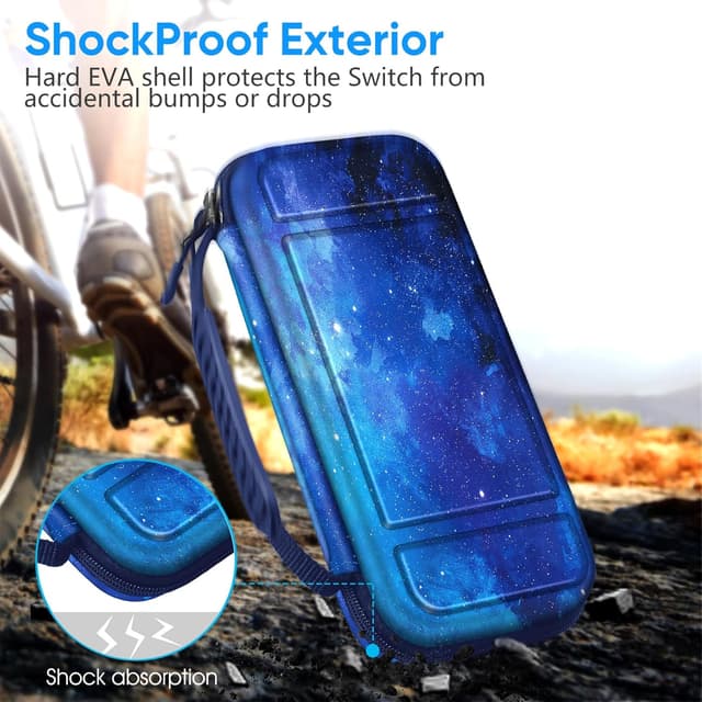 Thumbnail 4 de FINTIE Tragetasche kompatibel mit Nintendo Switch OLED 2021