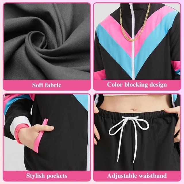 Thumbnail 3 de Coseaon 80s Tracksuit Unisex 1 Set