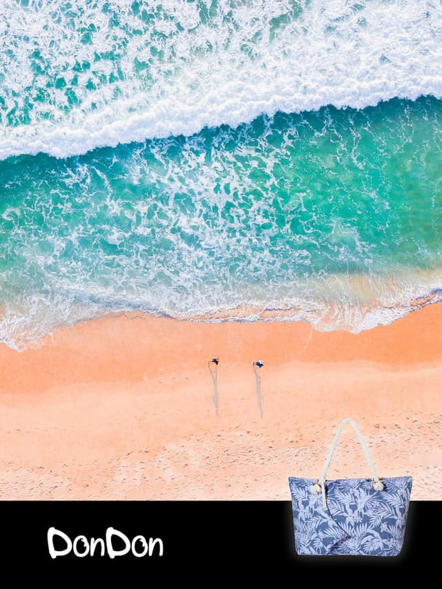 Thumbnail 5 de Borsa da spiaggia DonDon 58x38x18