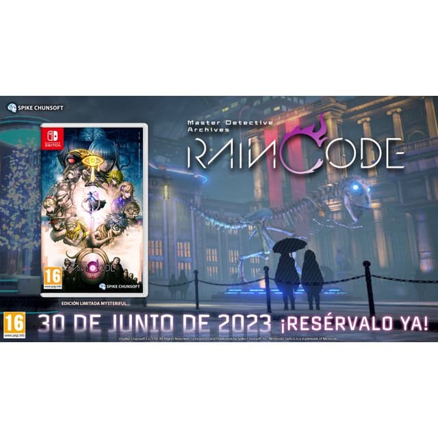 Detalle 2 de Master Detective Archives: RAIN CODE juego Nintendo Switch 1 copia