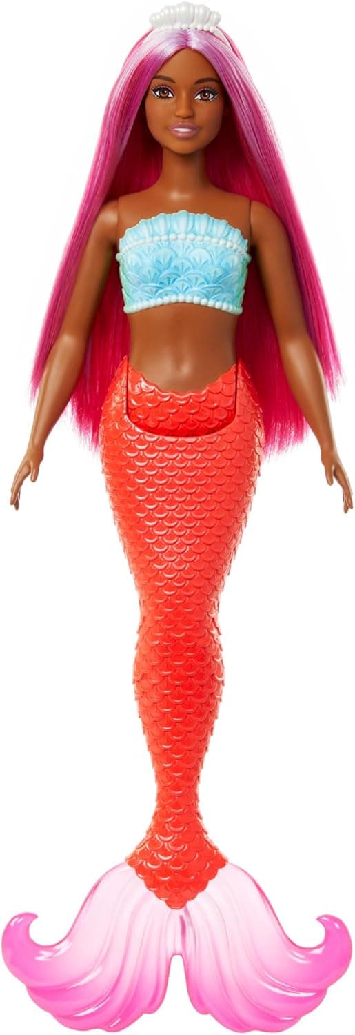Detalle de Barbie Mermaid Doll HRR04 with fantasy hair