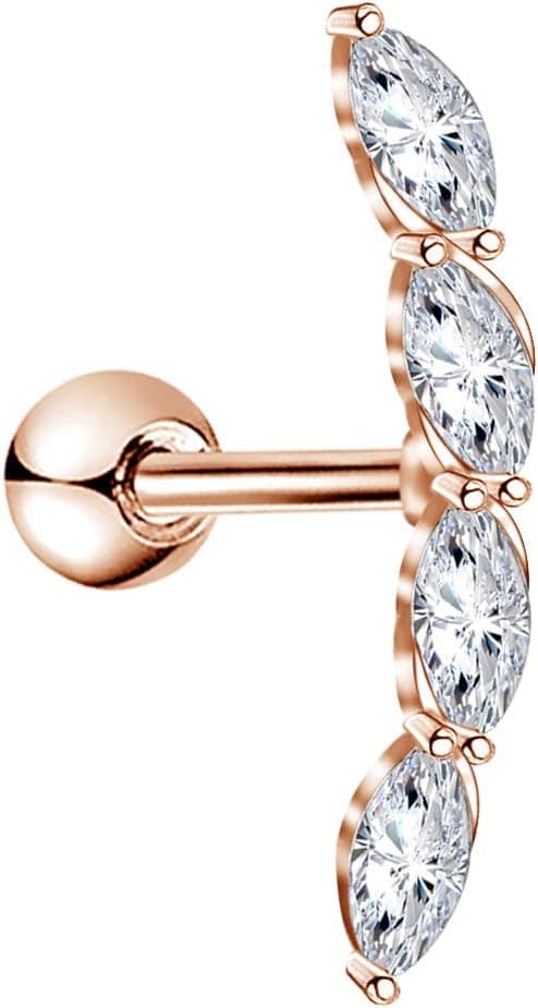 Thumbnail 5 de OUFER OUFER Piercing Cartilage 16G Zir Cone 6mm