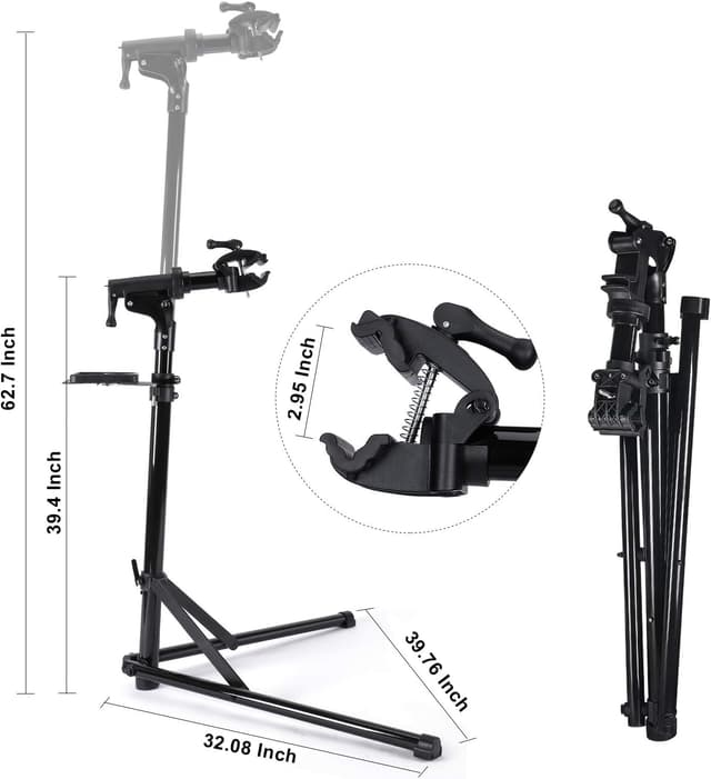 Detalle de CXWXC Cavalletto per riparazione bici, 27 kg
