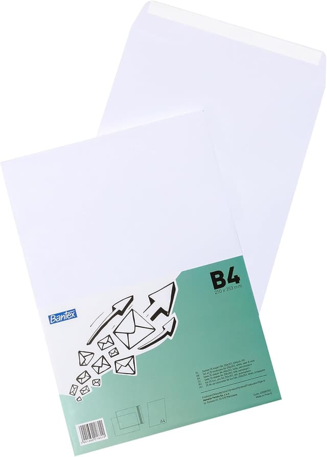 Detalle de Bantex Lot de 50 enveloppes B4 110 g/m²
