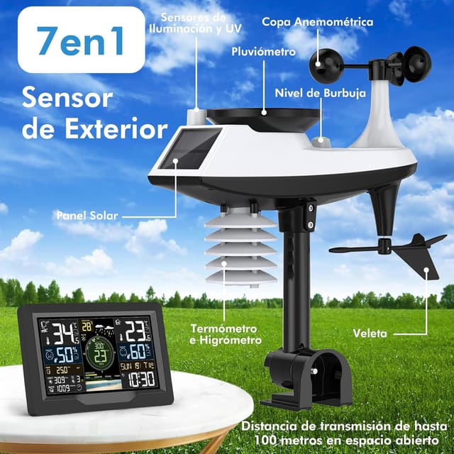 Thumbnail 2 de jely Estación Meteorológica Wifi con App