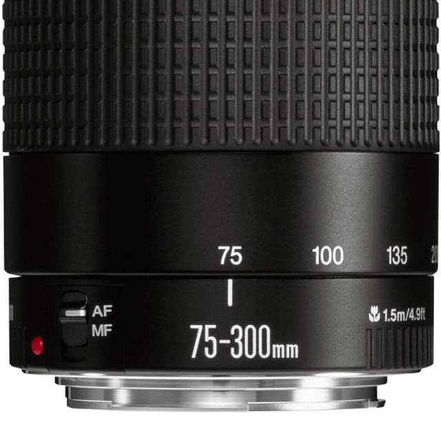Detalle 2 de Canon EF 75-300mm F4-5.6 III objetivo para telefoto