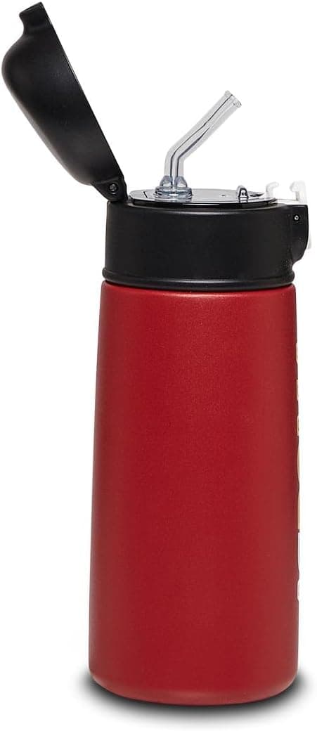 Detalle de Borraccia termica in acciaio AS Roma Rossa da 500 ml (per bambini e ragazzi)