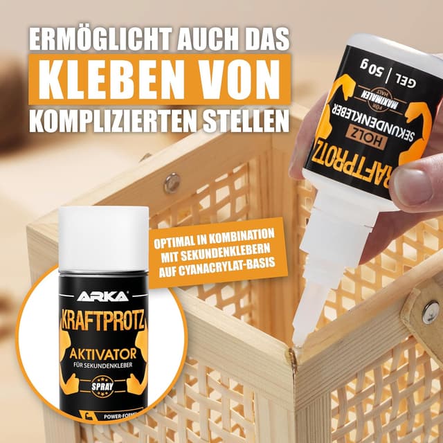 Thumbnail 6 de KRAFTPROTZ Aktivator Spray 200 ml für Sekundenkleber