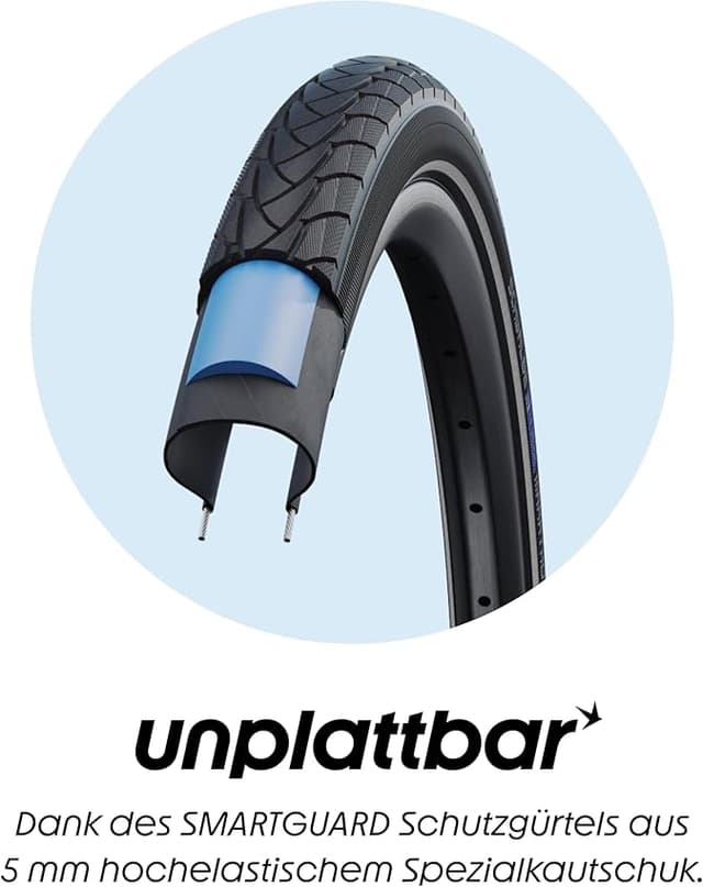 Thumbnail 4 de Schwalbe 11100763 Cubiertas B/B+RT para Adultos