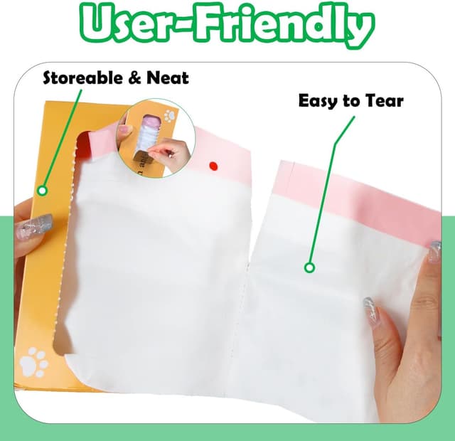 Thumbnail 5 de SZEE 120 Pack Large Self‑Cleaning Cat Litter Tray Liners 🐱